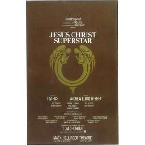 Jesus Christ Superstar (Broadway) HIGH QUALITY MUSEUM WRAP CANVAS 