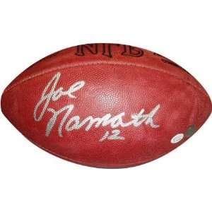  Joe Namath Autographed Wilson NFL Football Sports 