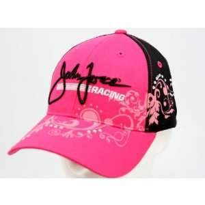John Force 2012 Ladies Pink and Black Hat