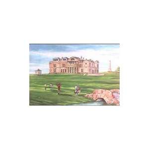  St Andrews ,Old Course Poster Print