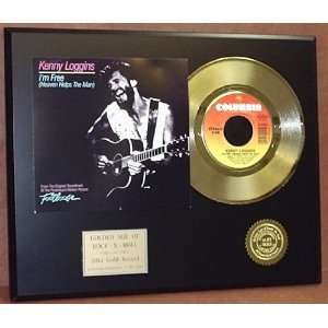 KENNY LOGGINS GOLD 45 RECORD PICTURE SLEEVE LIMITED EDITION DISPLAY