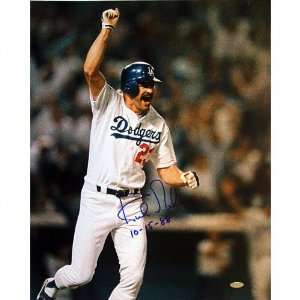 Kirk Gibson Los Angeles Dodgers   World Series HR   16x20 Autographed 