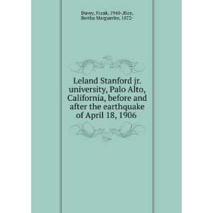  Leland Stanford jr. university, Palo Alto, California 
