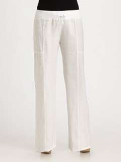 Eileen Fisher, Salon Z   Drawstring Linen Pants