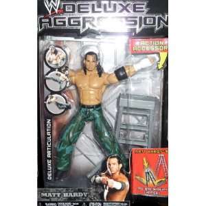 MATT HARDY   WWE Wrestling Deluxe Aggression Series 5 Figure with Tall 