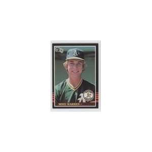  1985 Donruss #278   Mike Warren: Sports Collectibles