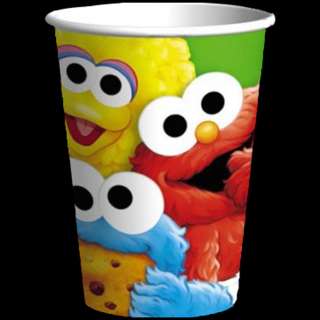 Sesame Street 1st Birthday DRINKING CUPS Party Supplies Elmo  