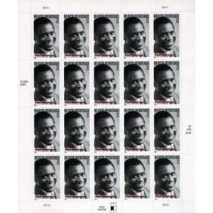 Paul Robeson 20 x 37 Cent U.S. Postage Stamps 2003