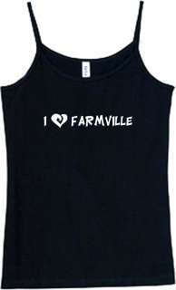 Shirt/Tank   I Love Farmville   gaming internet farming  