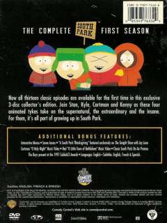   Park   The Complete First Season   3 Disc DVD Set 085393763329  