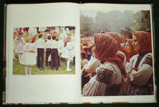 BOOK Czech & Slovak Folk Dance Festival ethnic costume kroj Moravia 