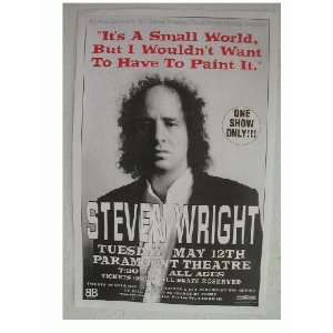 Steven Wright Handbills Handbill Poster
