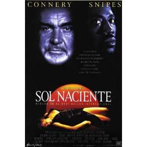   Spanish 27x40 Sean Connery Wesley Snipes Tia Carrere