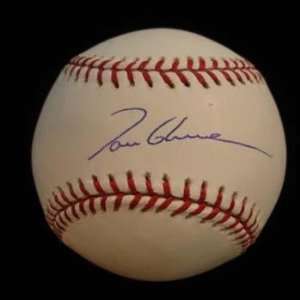 Tom Glavine Autographed Baseball   Autographed Baseballs