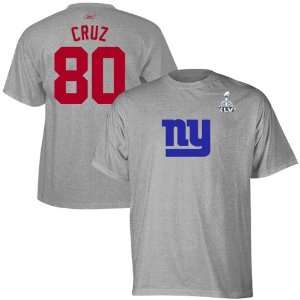  Reebok New York Giants Victor Cruz Super Bowl XLVI Name 