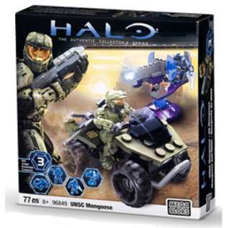   Bloks Halo Wars UNSC Mongoose Vehicle Building Set 065541968493  