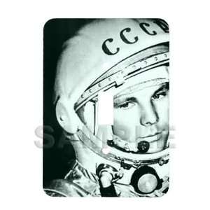 Yuri Gagarin   Glow in the Dark Light Switch Plate