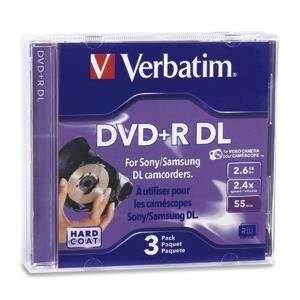   Verbatim 95313 2.4x DVD+R Double Layer Media (95313)