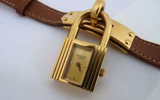 Authentic Ladies Hermes Kelly Lock Watch. Reasonably priced. New 
