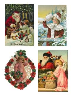 Christmas Holiday Cards and Vignettes for Cards & Scrap  