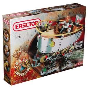  Erector Steam Boat Construction Set: Toys & Games