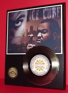 Ice Cube 24kt Gold Record Old School Rap Pop Hip Hop R&B X Mas Gift 