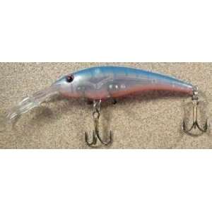 JLVLures JLV Lures Curved Minnow Freshwater Diver Glow Blue  Walleye 