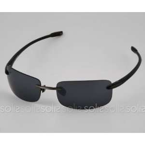 Eye Candy Eyewear   Black Frame Sunglasses with Smoke Lenses 4001 