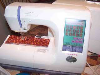 Janome Memory Craft 10000 Sewing & Embroidery Machine with Software 