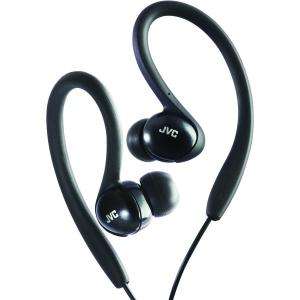 JVC HA EBX5 B Sport Clip In Ear Headphone Earbuds Black 046838044106 