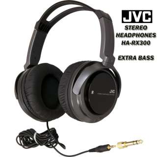 JVC HARX300 FULL SIZE HEADPHONES High Quality Sound Reproduction EXTRA 