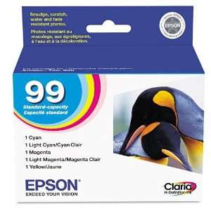 Epson 99 T099920 Multipack Color Hi Definition OEM Genuine Inkjet/Ink 