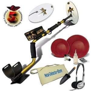  Fisher Gold Bug 2 Gold Metal Detector W/6.5 & 10 Coils, Gold 