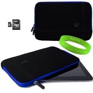 Tablet Device SumacLife Accessories Onyx with Electric Blue Trim Drumm 