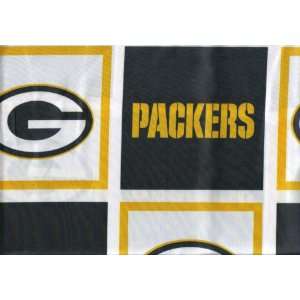  Green Bay Packers Fabric Shower Curtain