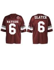 saved by the bell ac slater 6 bayside tigers costume football jersey