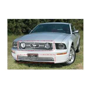   MUSTANG GT 2005 2008 FINE MESH CHROME GRILLE GRILL KIT Automotive