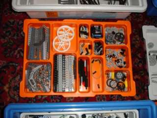 HUGE Lot Lego Mindstorm 8 Pounds Education Parts Wheels 3 Cases 9797 