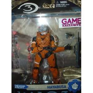 Halo 3 Orange Spartan Soldier Hayabusa McFarlane Exclusive Action 