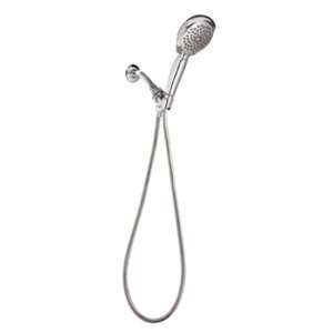 Moen 29898 Chrome Twist Twist Handheld Shower with Shower Arm and Wall 