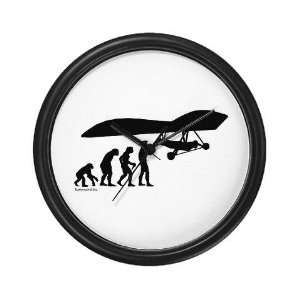 Hang Glider Evolution Funny Wall Clock by 