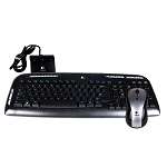 Logitech LX310 Desktop Wireless Multimedia Keyboard & Laser Mouse Kit 