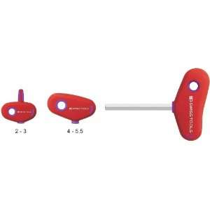  PB Swiss Tools Crosshandle Hex Key, 4mm (medium handle 