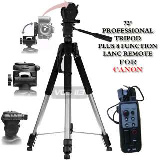 72 Pro Remote Control Tripod for Canon XL2 XL1s XL1  