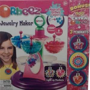   Jewelry Maker Bonus Pack 900 Extra Robeez and 3 Pendants Toys & Games