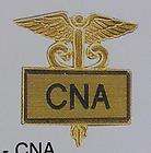 CNA Certified Nurses Aide Inlaid Pin Caduceus 3508G Recogntion 
