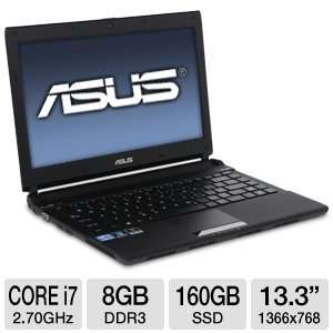  ASUS U36SD XH71 Laptop Computer   Intel Core i7 2620M 2 