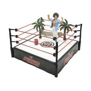  Jakks Pacific   WWE Wrestling pack ring & figurine Carlito 