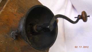 Antique Cast Iron Coffee Grinder / Mill   
