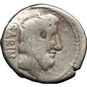   Tatius Titurius 89BC Rare Ancient Silver Coin Horse 
